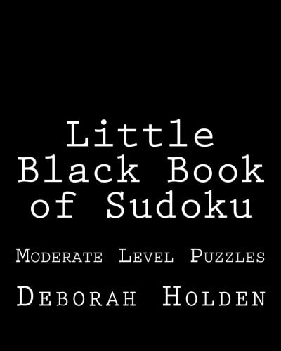 Little Black Book of Sudoku Moderate Level Puzzles