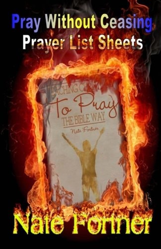 Pray Without Ceasing! Prayer List Booklet