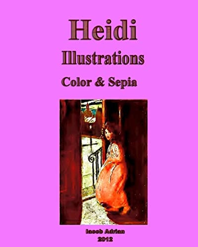 Heidi Illustrations Color and Sepia