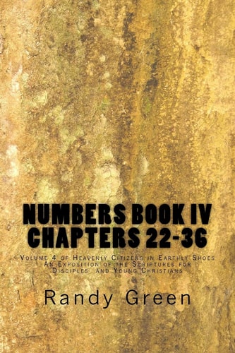Numbers Book IV Chapters 22-36: Volume 4 of Heavenly Citizens in Earthly Shoes, An Exposition of the Scriptures for Disciples and Young Christians