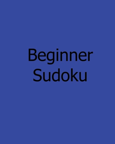 Beginner Sudoku Enjoyable, Large Grid Puzzles