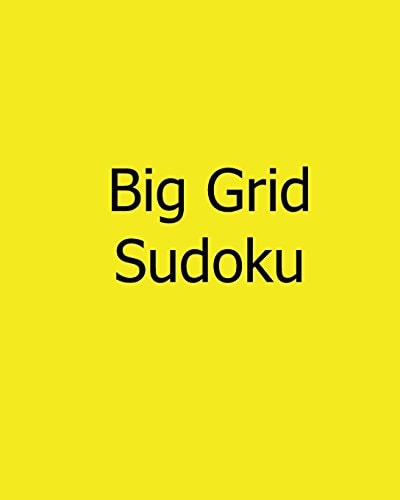 Big Grid Sudoku Yellow Belt Sudoku Puzzles