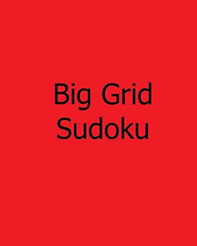 Big Grid Sudoku 80 Medium Level Sudoku Puzzles