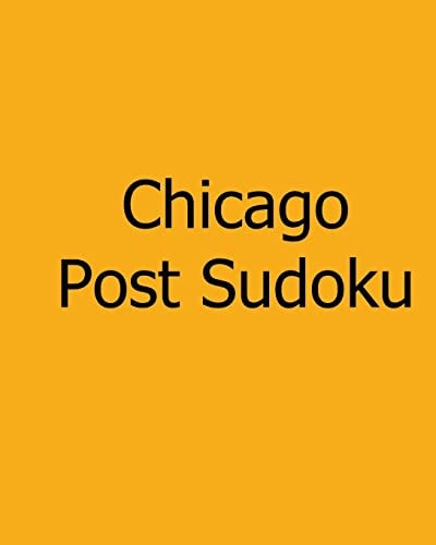 Chicago Post Sudoku Wednesday Edition Sudoku Puzzles