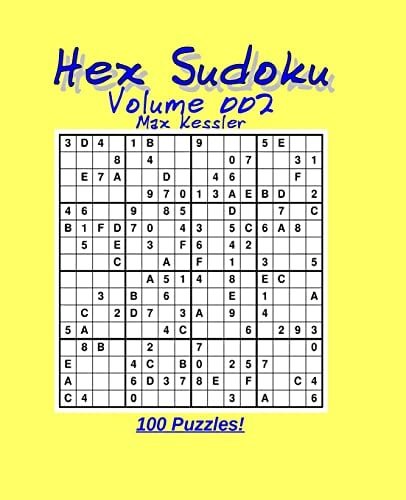 Hex Sudoku Vol 002