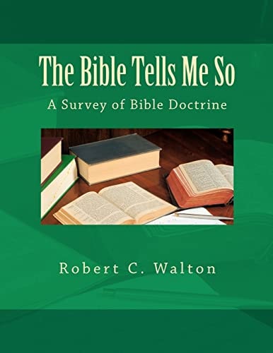 The Bible Tells Me So A Survey of Bible Doctrine
