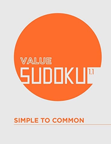 Value Sudoku 1.1 Simple to Common
