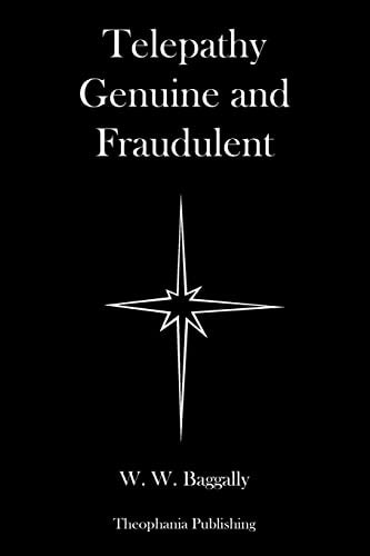 Telepathy Genuine and Fraudulent