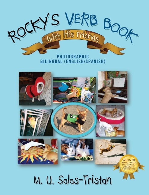 Rocky's Verb Book with His Friends: Photographic Bilingual [English/Spanish]