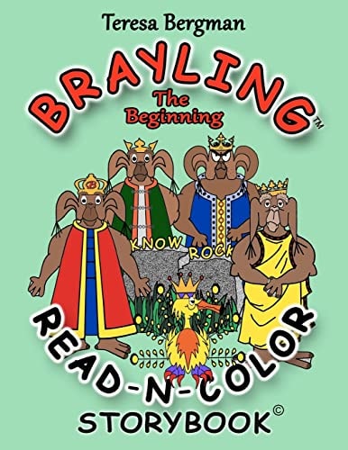 Brayling The Beginning Read-n-Color Storybook