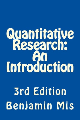 Quantitative Research An Introduction