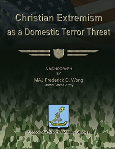 Christian Extremism As a Domestic Terror Threat