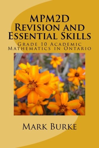 MPM2D Revision Guide Grade 10 Acaademic Mathematics in Ontario