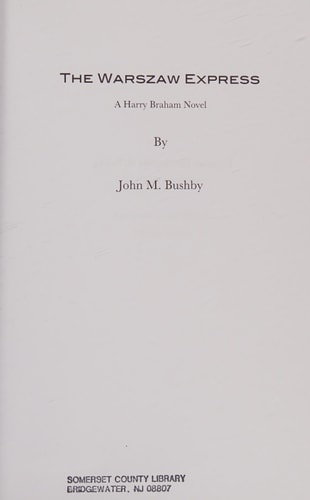 The Warszaw Express A Harry Braham Novel