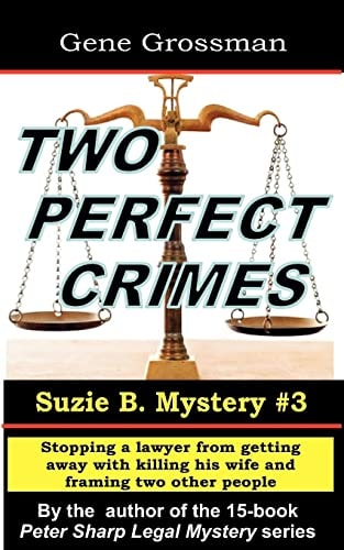 Two Perfect Crimes: Suzi B. Mystery #3 Stopping a Lawyer from Getting Away with Murder