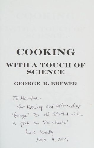 COOKING With A Touch of Science