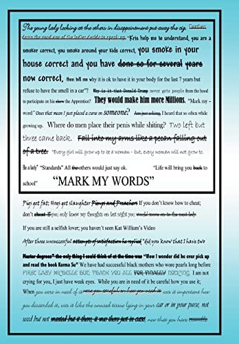 "Mark My Words"