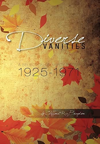 Diverse Vanities A Selection of Thirty Pieces 1925-1971
