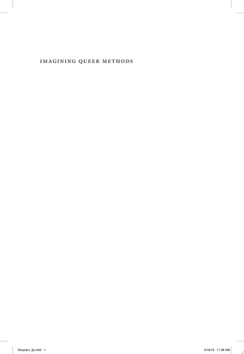 Imagining Queer Methods