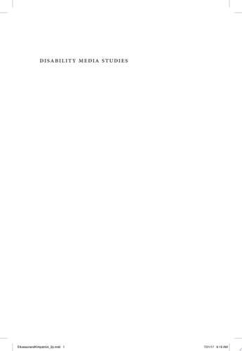 Disability Media Studies