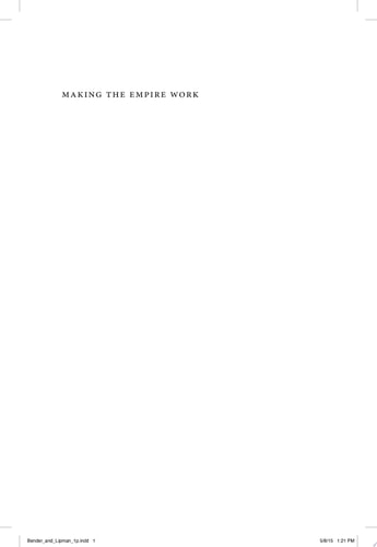 Making the Empire Work Labor and United States Imperialism