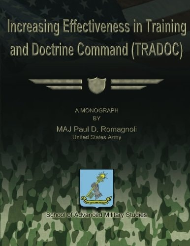 Increasing Effectiveness in Training and Doctrine Command (TRADOC)