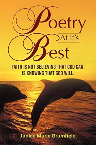 Poetry at It's Best Faith Is Not Believing That God Can. Is Knowing That God Will