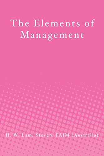 The Elements of Management