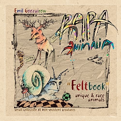 Felt Book "Felt Book" Contains Pictures and Information on Unusual, Rare and Unique Creatures.