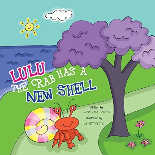 LULU the CRAB HAS a NEW SHELL
