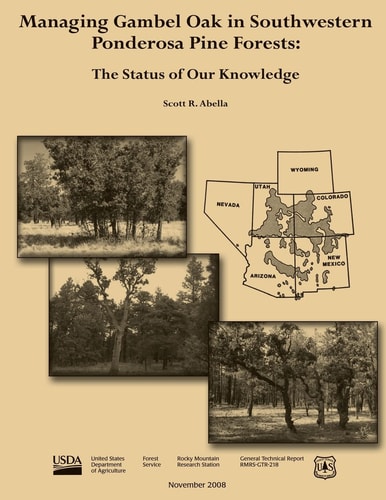 Managing Gambel Oak in Southwestern Ponderosa Pine Forests The Status of Our Knowledge