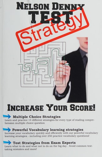 Nelson Denny Strategy Winning Strategies for the Nelson Denny Reading Test