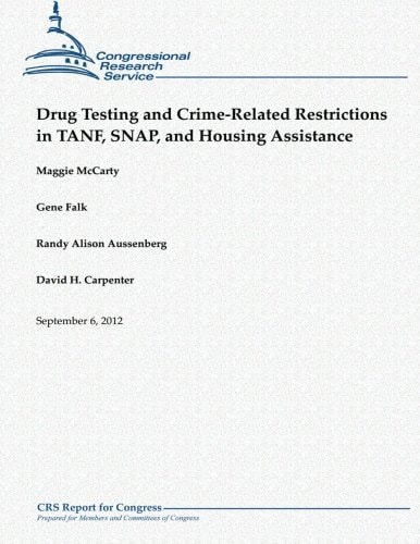 Drug Testing and Crime-Related Restrictions in TANF, SNAP, and Housing Assistance