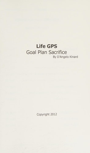 Life GPS Goal Plan Sacrifice
