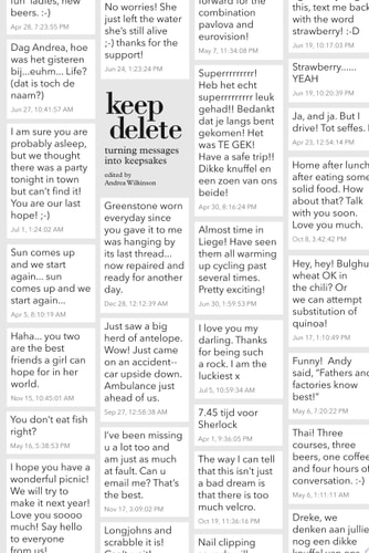 Keep Delete Turning Messages Into Keepsakes