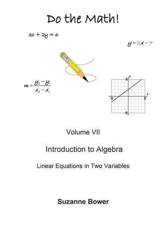 Do the Math Linear Equations in Two Variables