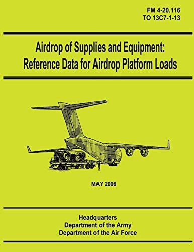 Airdrop of Supplies and Equipment Reference Data for Airdrop Platform Loads (FM 4-20.116 / TO 13C7-1-13)