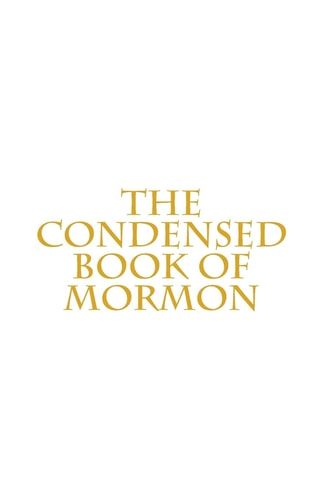 The Condensed Book of Mormon