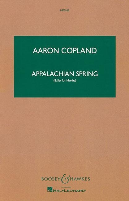 Appalachian Spring (Study Score): Orchestral Suite