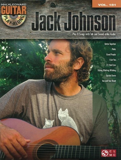 Jack Johnson: Guitar Play-Along Volume 181