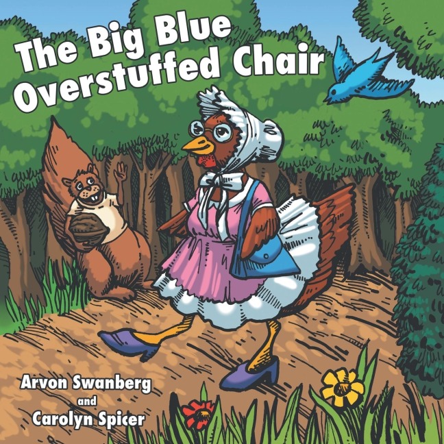The Big, Blue, Overstuffed Chair