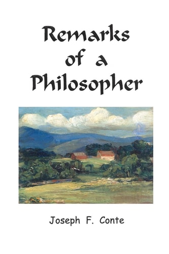 Remarks of a Philosopher