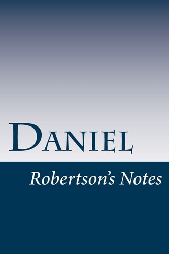 Daniel Robertson's Notes
