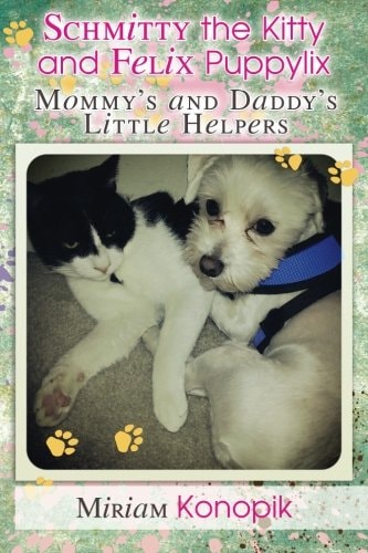 Schmitty the Kitty and Felix Puppylix Mommy's and Daddy's Little Helpers