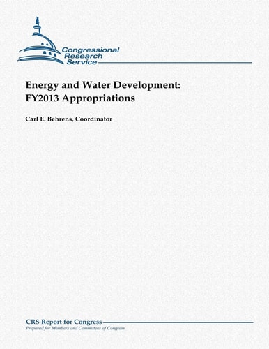 Energy and Water Development FY2013 Appropriations