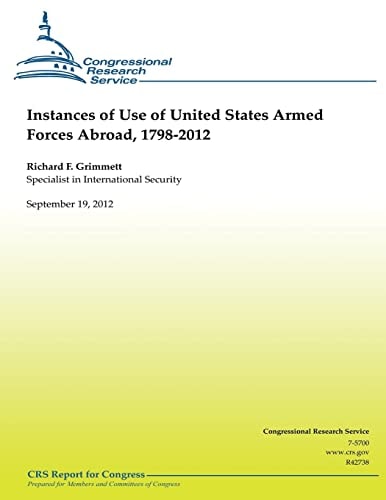 Instances of Use of United States Armed Forces Abroad, 1798-2012