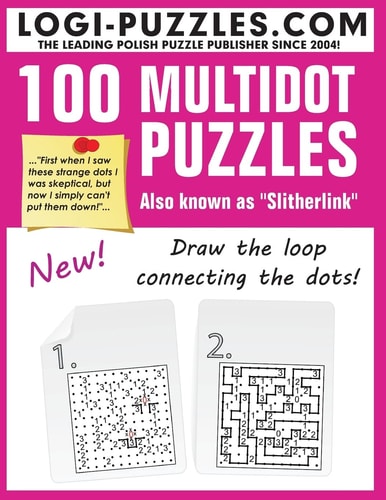 100 Multidot Puzzles Slitherlink