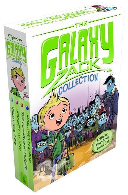 The Galaxy Zack Collected Set: A Stellar Four-Book Collection: Hello, Nebulon!; Journey to Juno; The Prehistoric Planet; Monsters in Space!