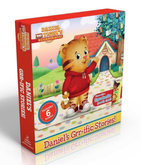 Daniels Grr-Ific Stories! (Comes with a Tigertastic Growth Chart!) (Boxed Set): Welcome to the Neighborhood!; Daniel Goes to School; Goodnight, Daniel Tiger; Daniel Visits the Doctor; Daniels First Sleepover; The Baby Is Here!