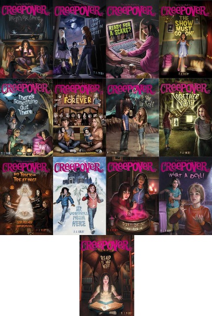 The (Un)Lucky 13 Collected Set: Truth or Dare...; You Can't Come in Here!; Ready for a Scare?; The Show Must Go On!; There's Something Out There; Best Friends Forever; Is She for Real?; Together Forever; No Trick-Or-Treating!; It's All Downhill from Here;